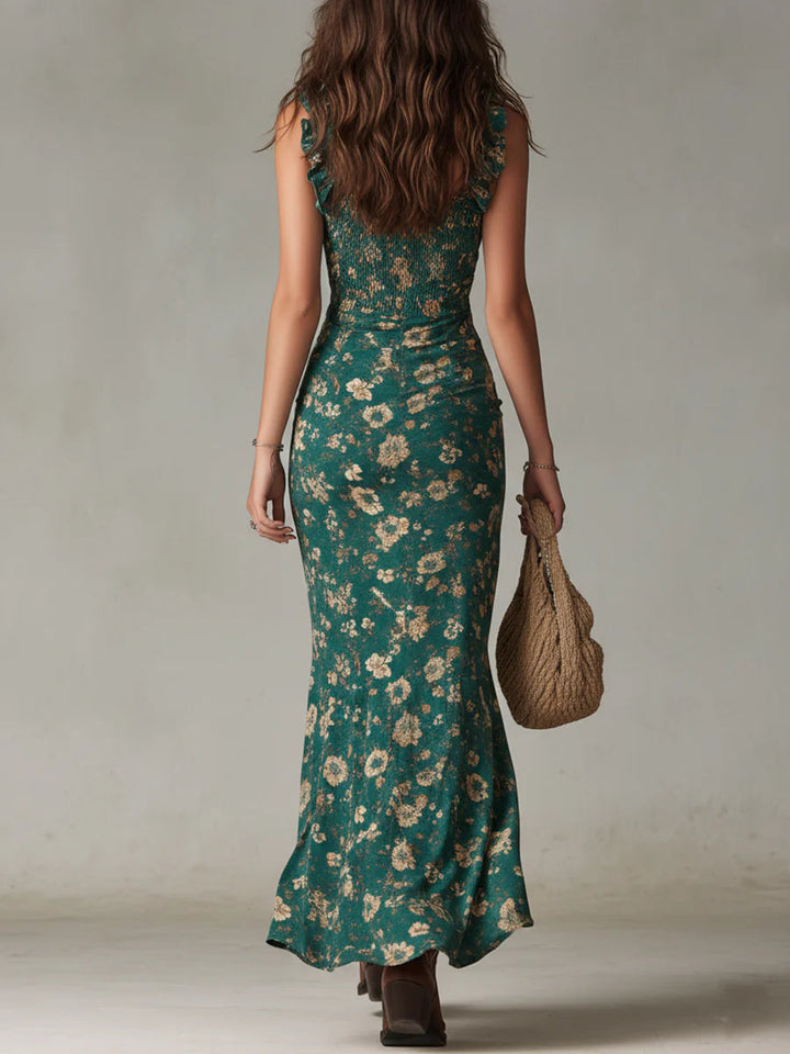 Amara | Boho Print Maxi Dress
