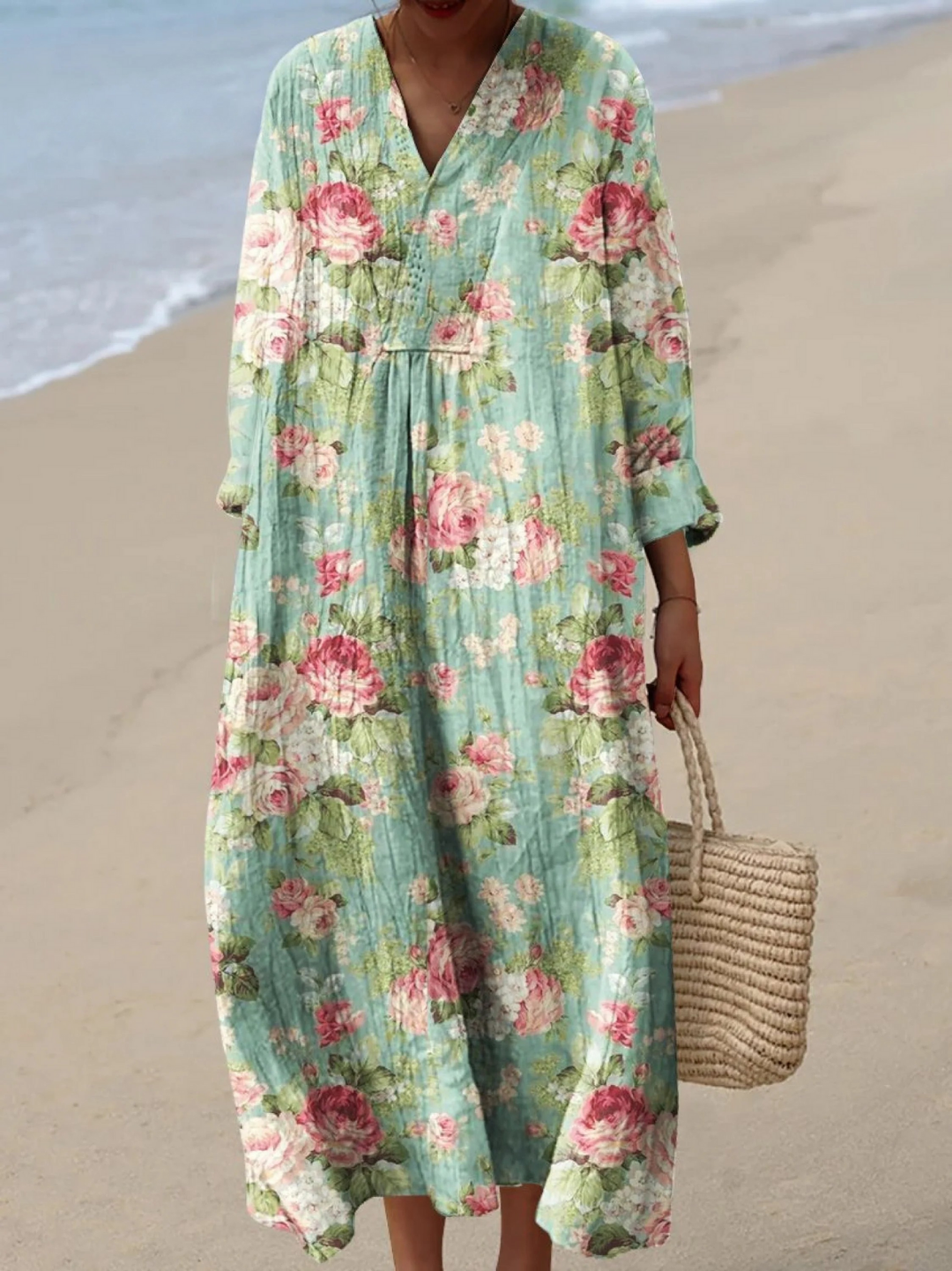ROSETTE | Boho Maxi Dress