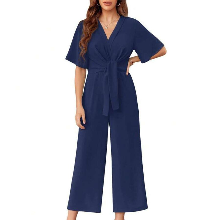 Gabriella™ | Women Elegant Summer Tie Knot Jumpsuit
