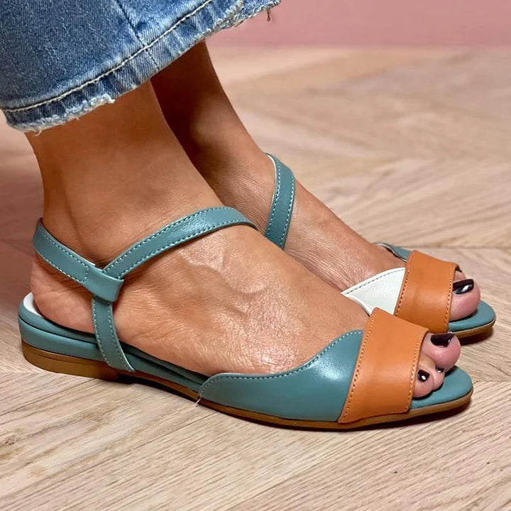 Linda - Colour Block Sandals