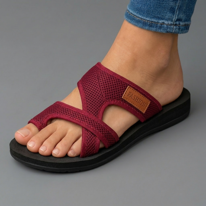 Nadette | Cushioned Comfort Slide Sandals