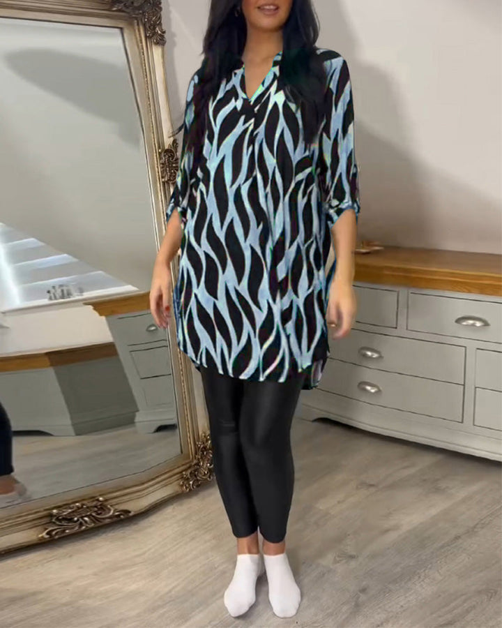 ALEXANDRA™ | Women Printed Loose-Fit Top