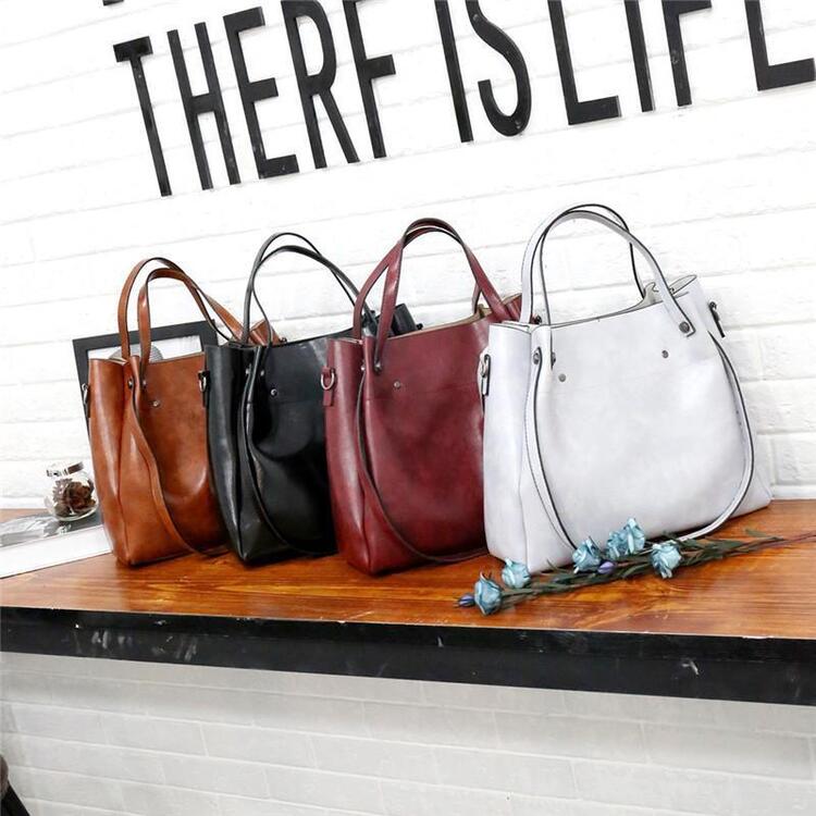 Sutton | Women Stylish Retro 4-Piece Bag Set
