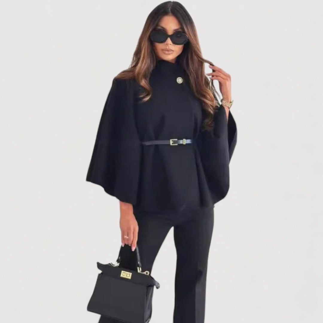 ALIYA – ELEGANT CAPE JACKET