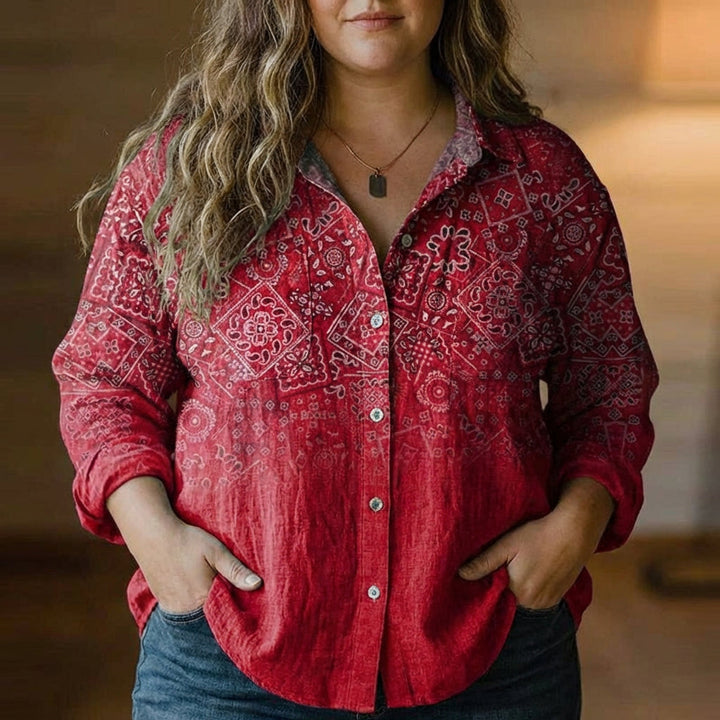 Posy | Bohemian Pattern Vintage Blouse