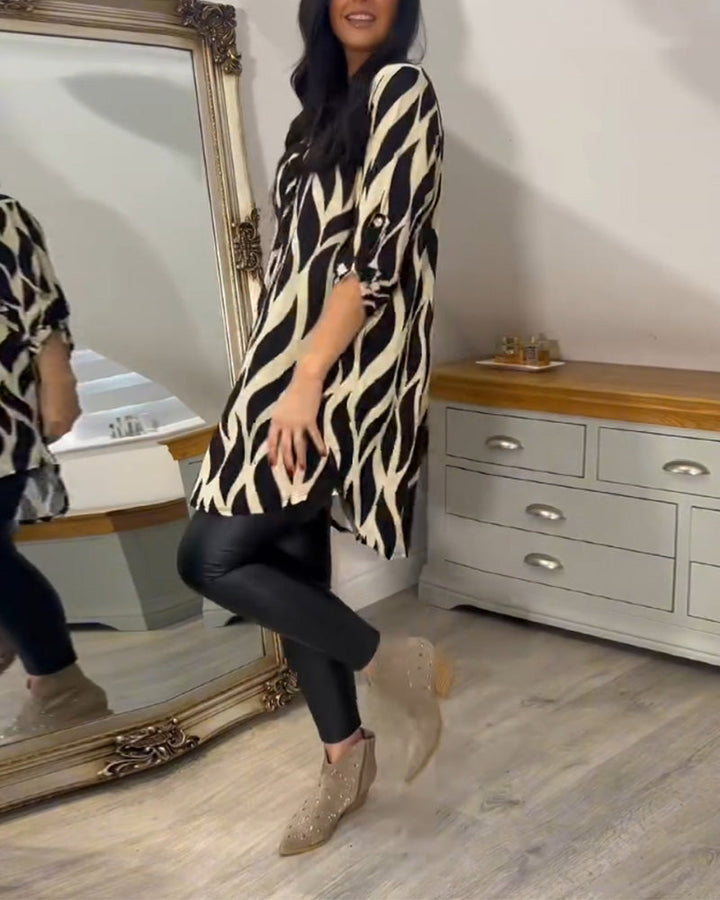 ALEXANDRA™ | Women Printed Loose-Fit Top