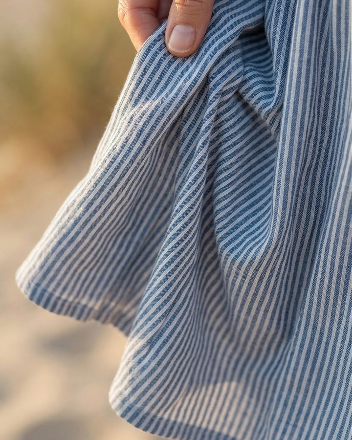 Brienne | Striped Midi Dress  Effortless Comfort, Everyday Confidence