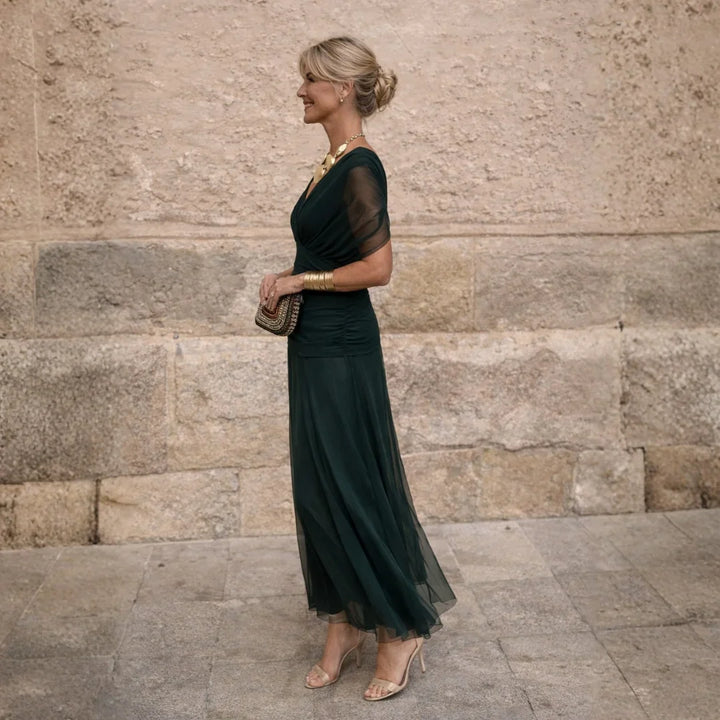 ELIZA™ – ELEGANT GREEN DRESS
