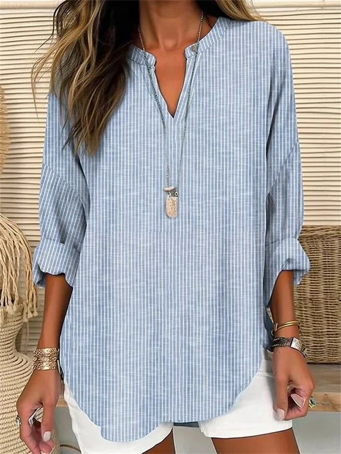Carys | Trendy Striped Blouse