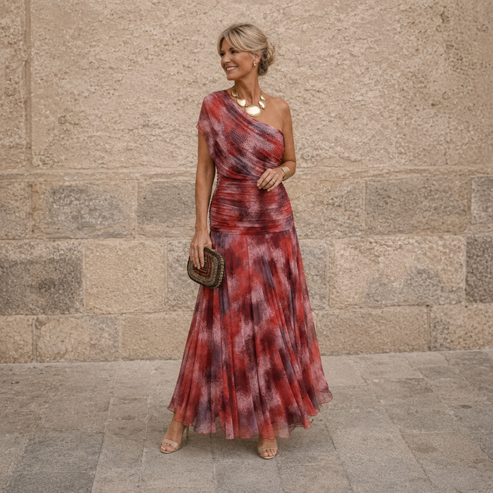 Amara | Off-Shoulder Long Dress