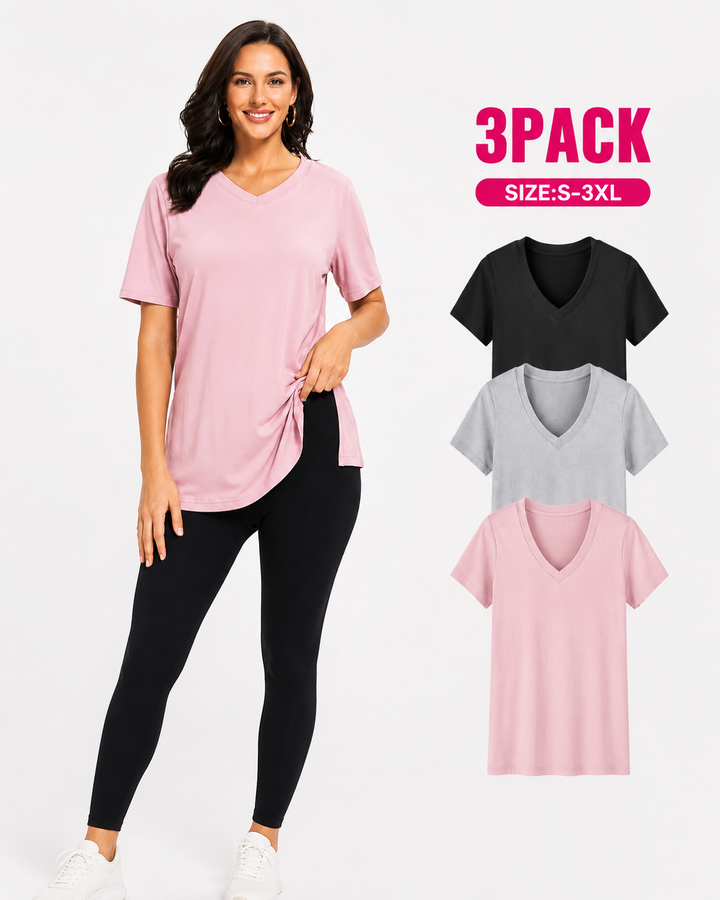 SELENA™ - Casual Loose Fit Tee (Pack of 3)