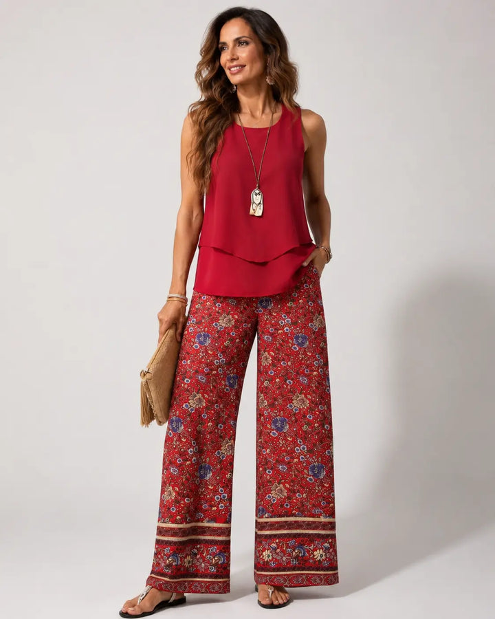 Ruby™ | Boho Floral Elegance