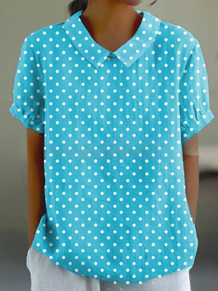 MARLENE™ | Women Vintage Print Shirt