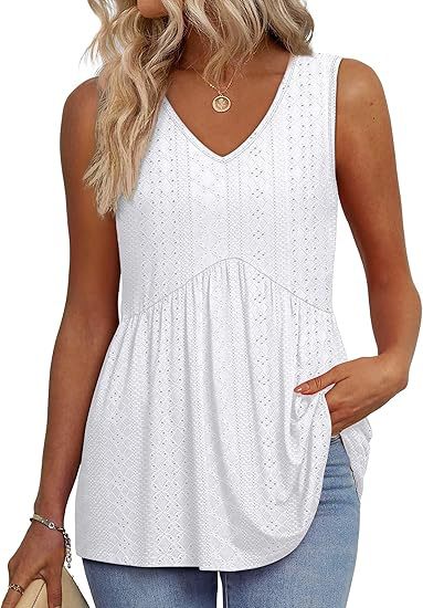 ELIORA™ | Effortless Flowy Sleeveless Tank Top