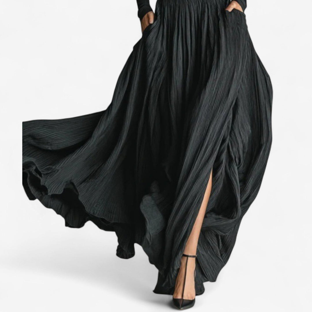 Alessia | High-waist maxi dress