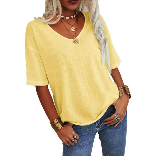 KRISANTA™ | Loose Lightweight Minimalist T-Shirt