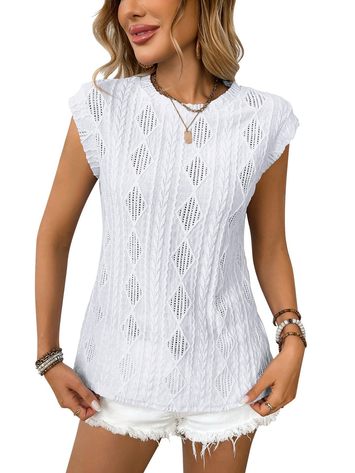 DELICE™ | Women Lightweight Knit Chic Tee
