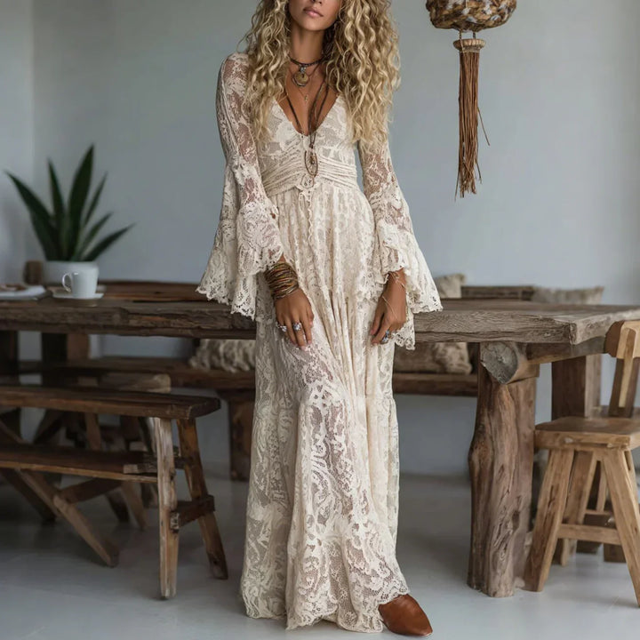Lois | Vintage Mermaid Maxi Dress