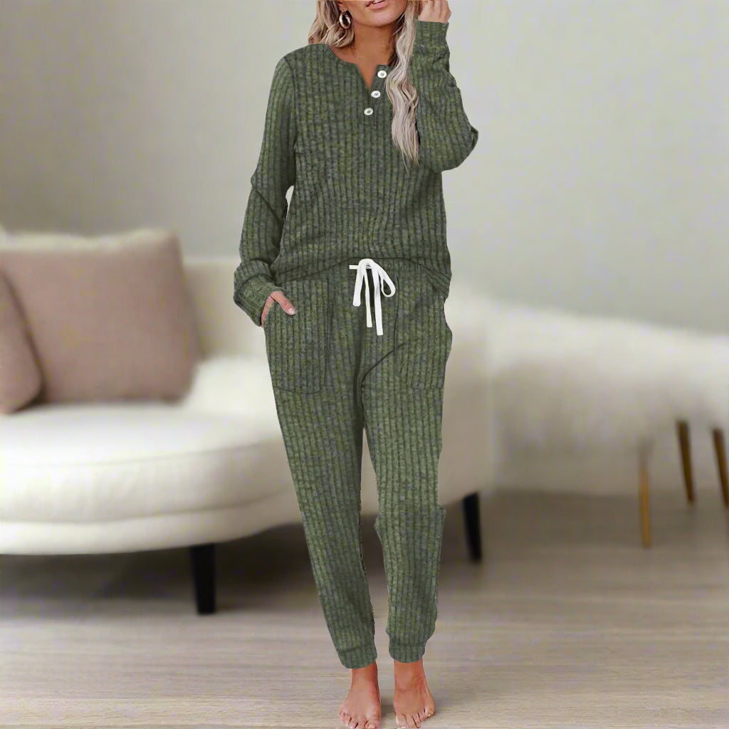 Lupita | Women Long Sleeve Two Piece Set