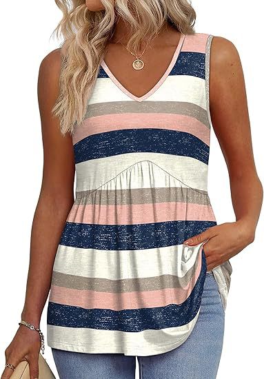ELIORA™ | Effortless Flowy Sleeveless Tank Top