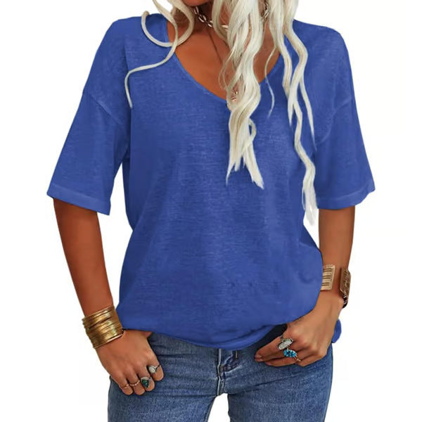 KRISANTA™ | Loose Lightweight Minimalist T-Shirt