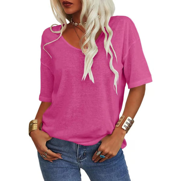KRISANTA™ | Loose Lightweight Minimalist T-Shirt