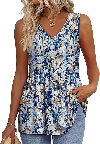 ELIORA™ | Effortless Flowy Sleeveless Tank Top