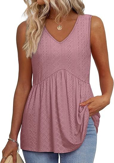 ELIORA™ | Effortless Flowy Sleeveless Tank Top