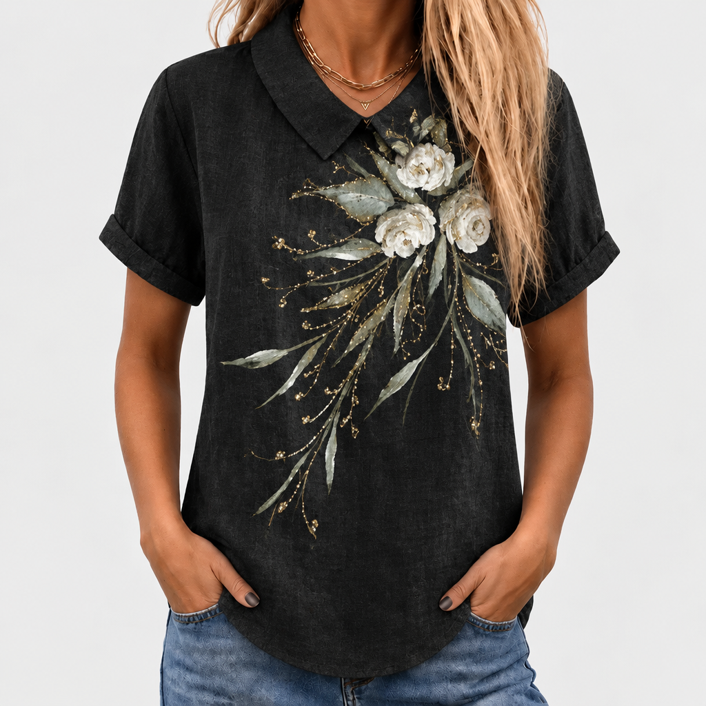 Tilly™ - Dandelion Collared Top