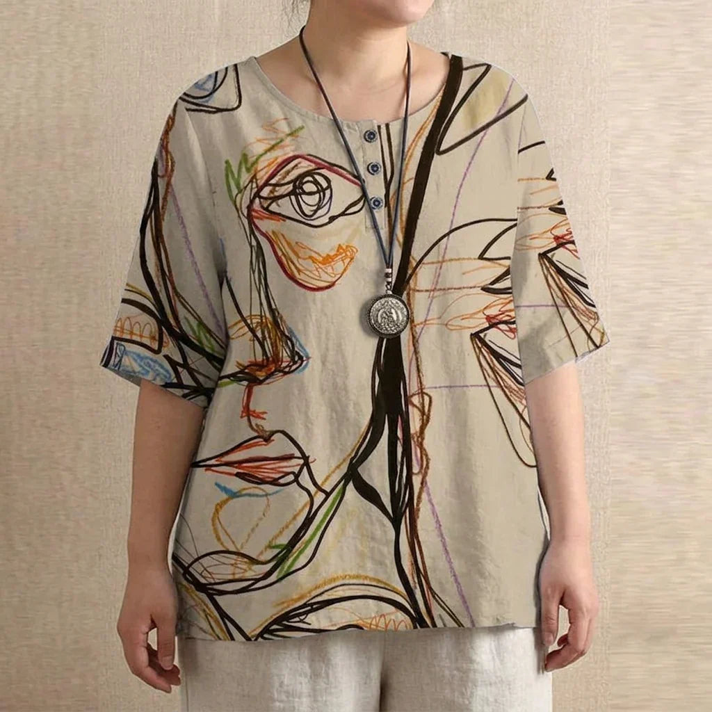 Arabella | Retro-Inspired Blouse