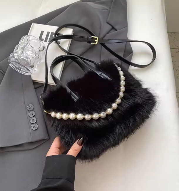 Tiffany | Women Faux Fur Crossbody Bag