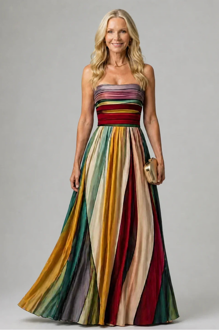 Talma™ | Effortless Strapless A-Line Dress