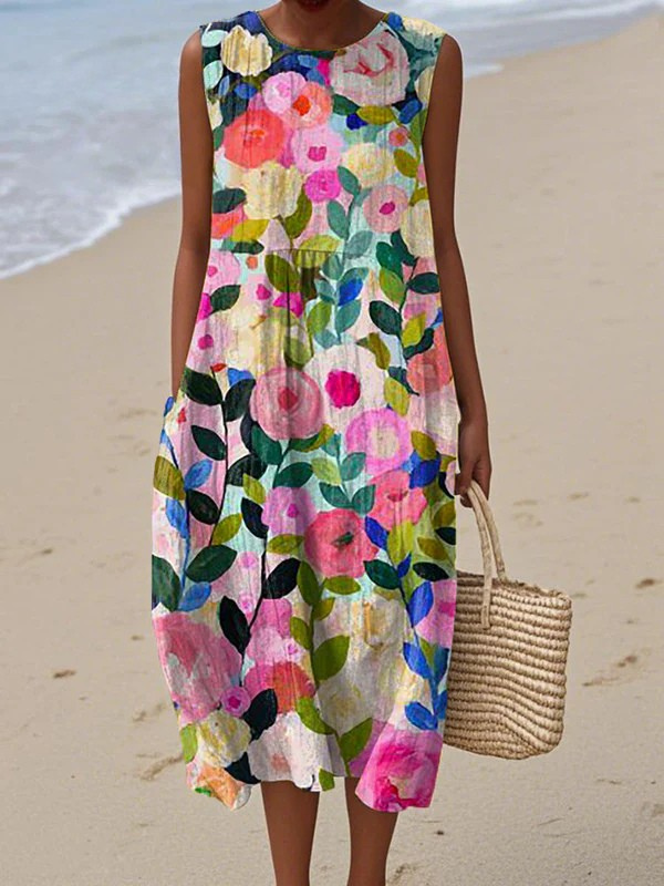 BLOOM | Sleeveless Maxi Dress