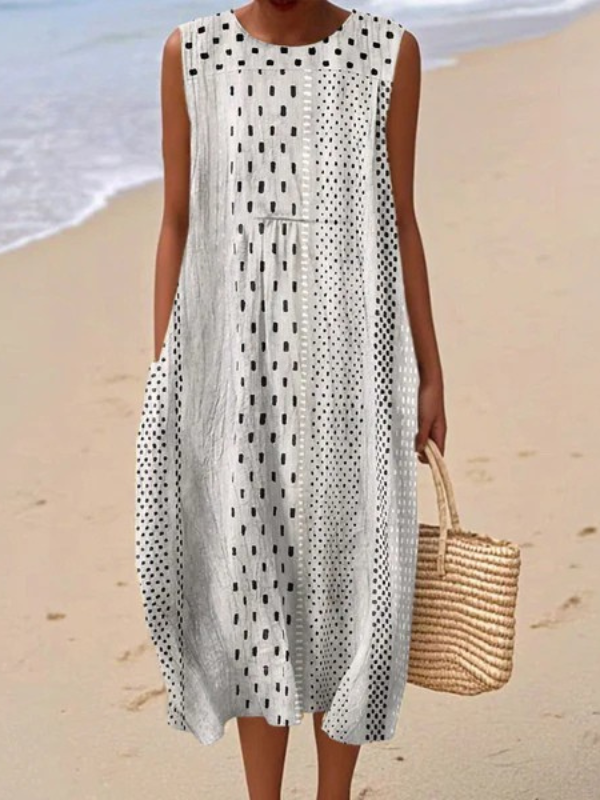 DOMINO | Sleeveless Maxi Dress