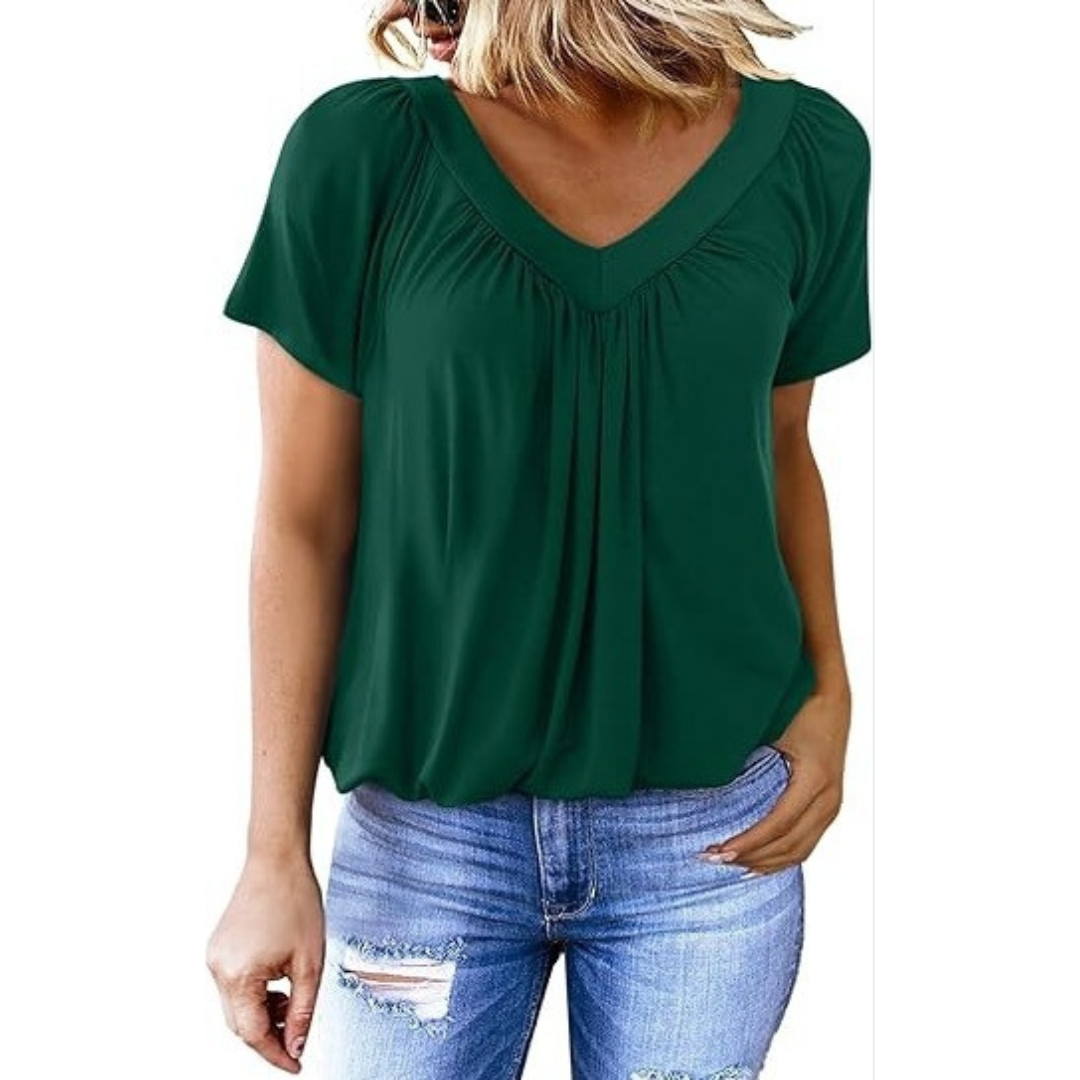 KATHLEEN™ | Women Casual V-Neck Top