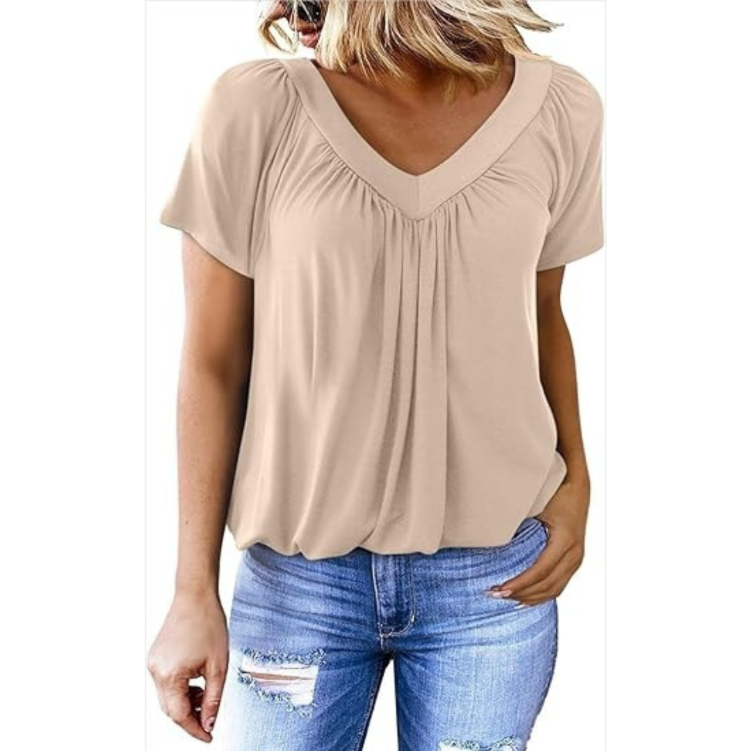 KATHLEEN™ | Women Casual V-Neck Top