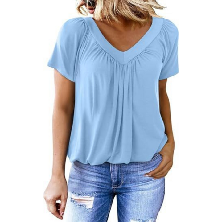 KATHLEEN™ | Women Casual V-Neck Top