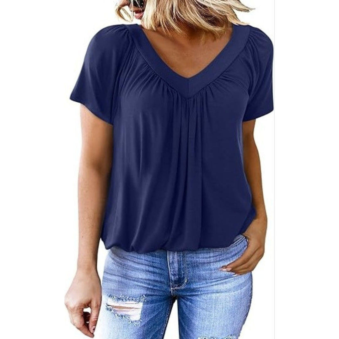 KATHLEEN™ | Women Casual V-Neck Top