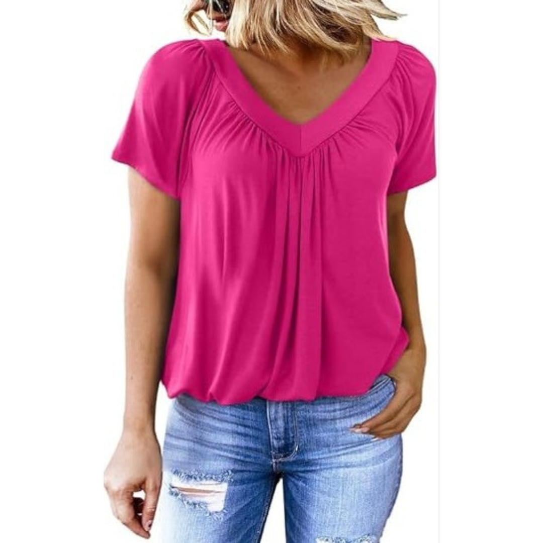 KATHLEEN™ | Women Casual V-Neck Top