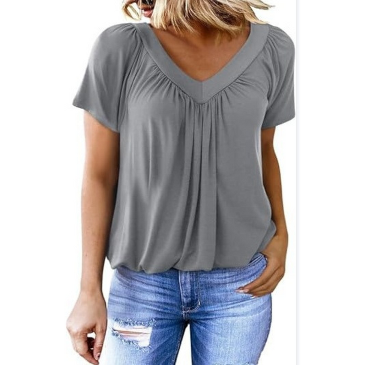 KATHLEEN™ | Women Casual V-Neck Top