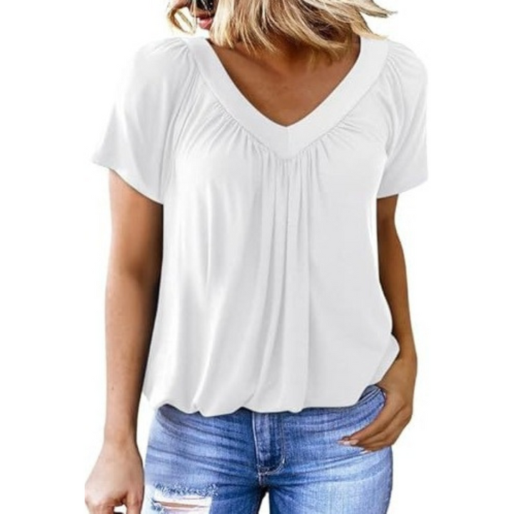 KATHLEEN™ | Women Casual V-Neck Top