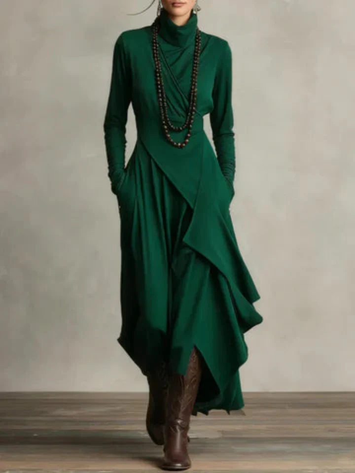 Charlotte™ | Asymmetrical Maxi Dress