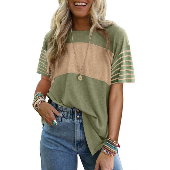 LENIX™ | Everyday Breathable Stripe Crewneck