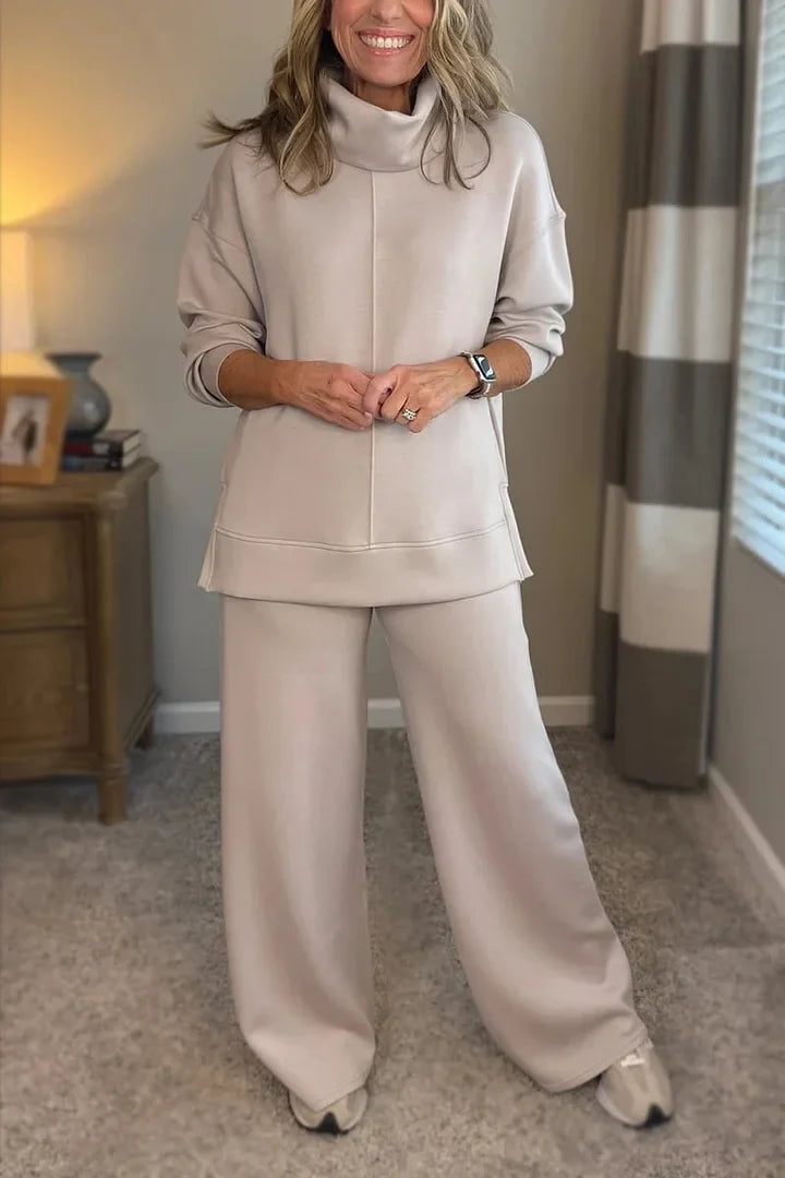 Colleen™ | Women Casual Turtle-neck 2 Piece