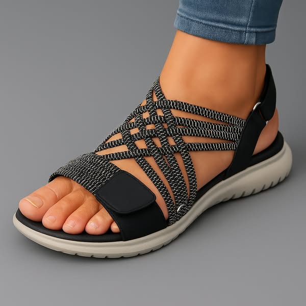 Meredith | Woven Comfort Sandals