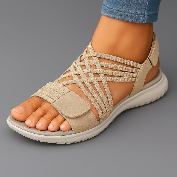 Meredith | Woven Comfort Sandals