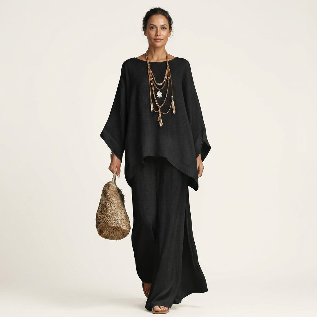 Everly™ | Boho Linen Elegance