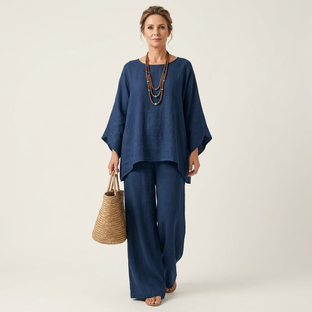 Everly™ | Boho Linen Elegance