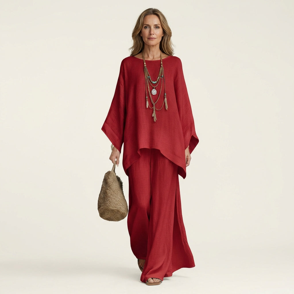 Everly™ | Boho Linen Elegance