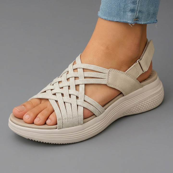 Norah | Woven Comfort Sandals